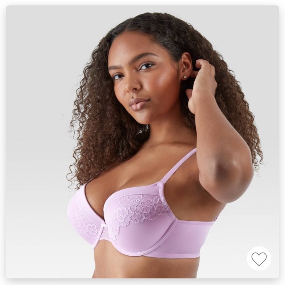 Maidenform Self Expressions Women 2pk Push-Up Bra orchid/maroon lace SE5757/s36B - Picture 3 of 15